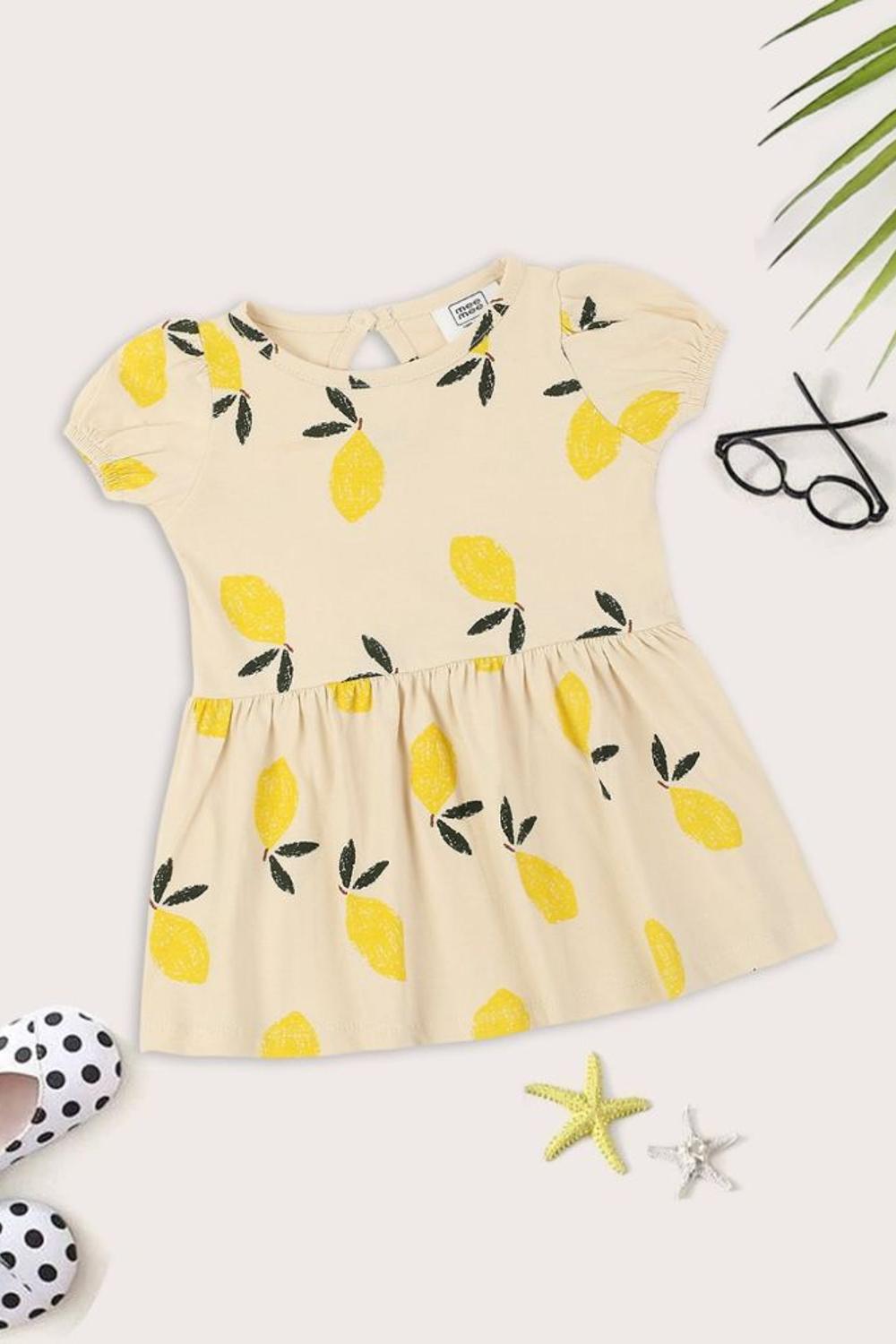 Mee Mee Kids Dresses Offwhite In Color